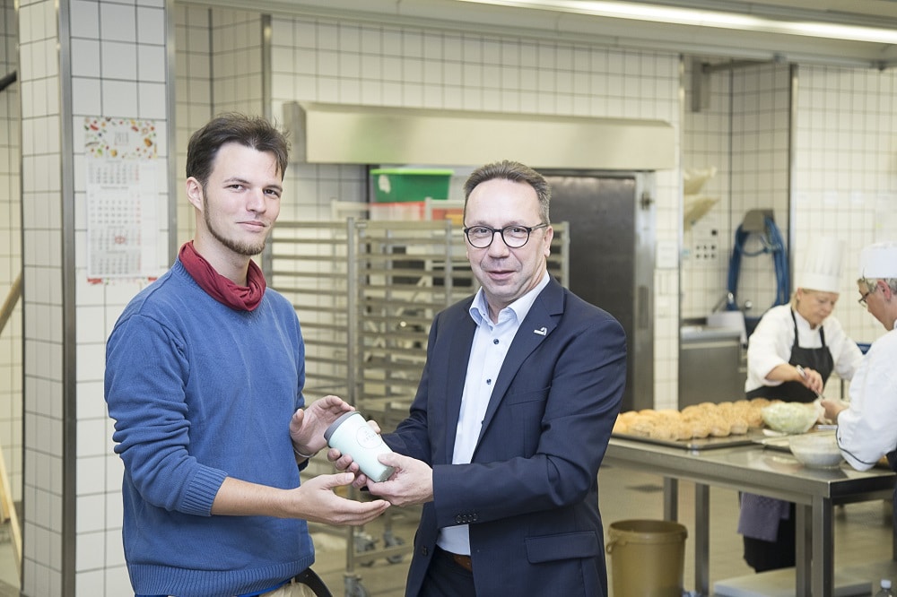 BUND Recycling2go - fairgourmet, Foto: Jan Zombik]