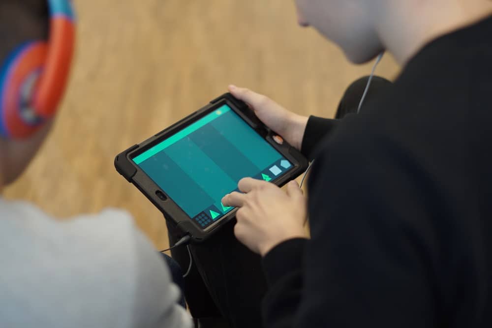 Beatsampling im Musikworkshop, Foto: SGM