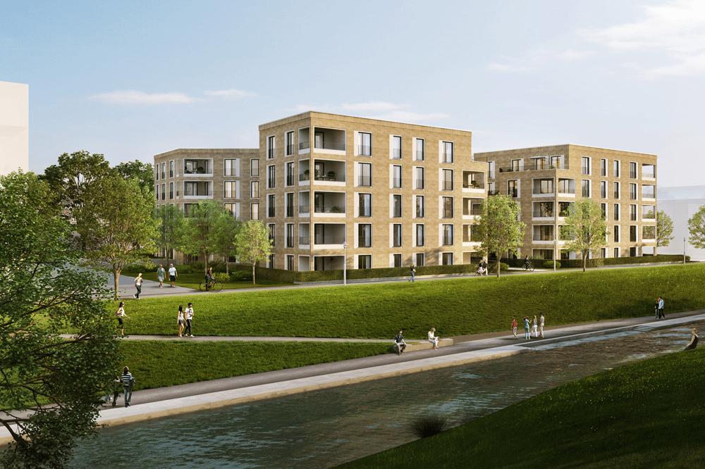 Der geplante Lindenauer Hafen © Townscape