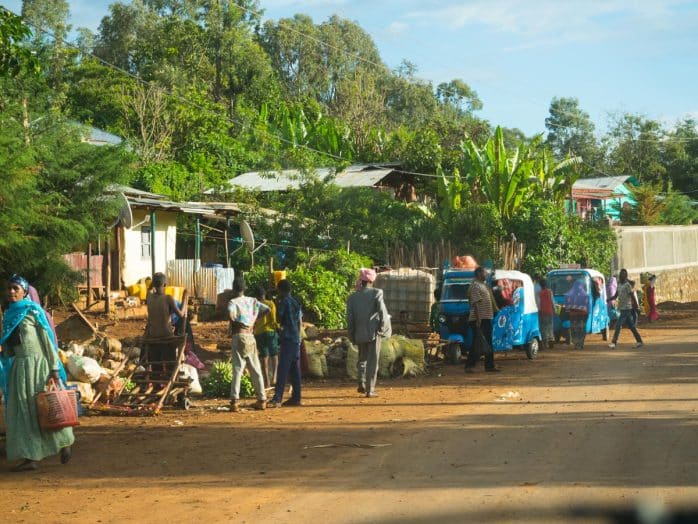 Natur und Menschen in Äthiopien. Foto: Dr. Fabian Haas