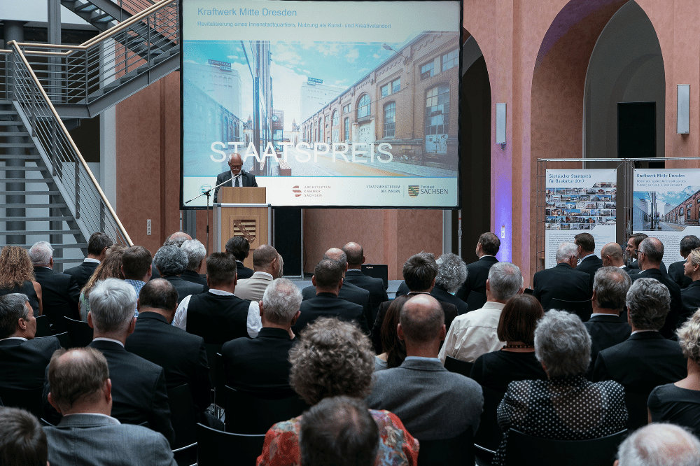 Verleihung Sächsischer Staatspreis für Baukultur 2017 Foto: Ingenieurkammer Sachsen