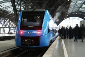 Alstom-Premierenfahrt in Leipzig. Foto: Ralf Julke
