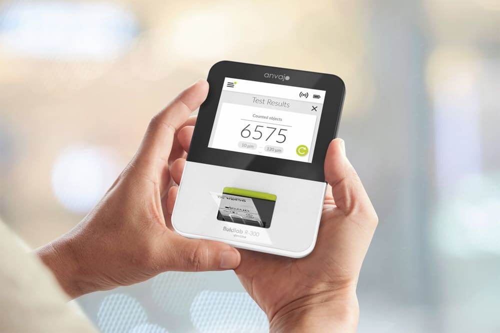 Konzept eines portablen, optischen Messgerätes, welches das neue Nachweisverfahren zur Bestimmung von Glyphosat quantitativ auslesen kann. Foto: anvajo.com