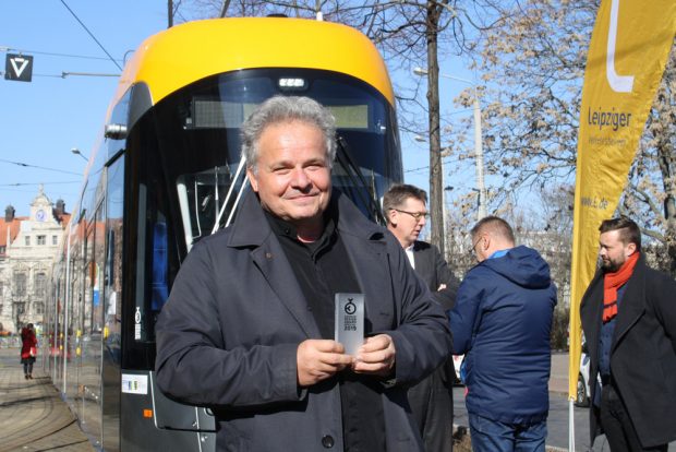 Jochen Dittrich aus dem Designbüro IFS Berlin. Foto: Ralf Julke