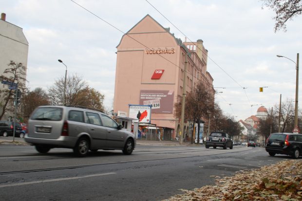 Das Volkshaus in der Karl-Liebknecht-Straße. Archivfoto: Ralf Julke