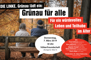 Forum W&uuml;rdevolles Leben im Alter. Quelle: S&ouml;ren Pellmann, MdB