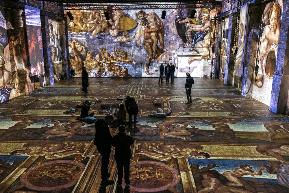 Kunstkraftwerk Leipzig, Immersion Giganten der Renaissance, Foto: Luca Migliore