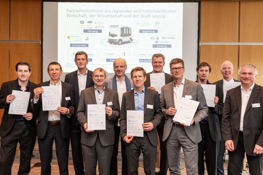 Die Partner im ABSOLUT-Projekt. Foto: Leipziger Gruppe