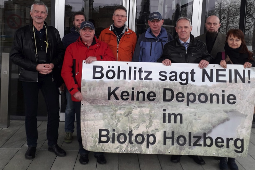 Mitglieder der Bürgerinitiative Böhlitz. Foto: BI Böhlitz