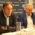 Burkhard Jung und Michael Schimansky bei der Pressekonferenz am 28. März. Foto: Ralf Julke
