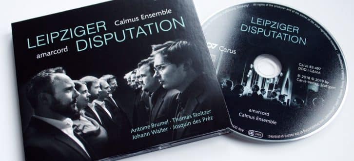 Amarcord, Calmus Ensemble: Leipziger Disputation. Foto: Ralf Julke