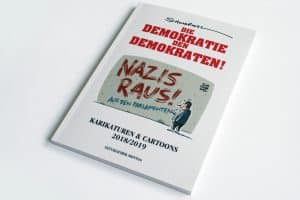 Schwarwel: Die Demokratie den Demokraten! Foto: Ralf Julke