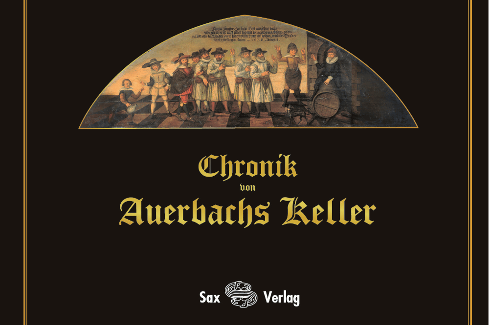 Auerbachs Keller, Ausschnitt Buchcover. Quelle: Kirchenbezirk Leipzig