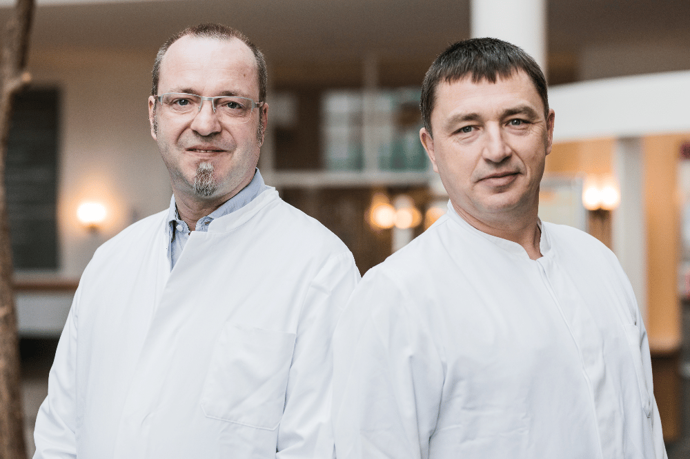 Chefärzte Ingmar Meinecke und Carsten Fischer. Foto: Christian Hüller