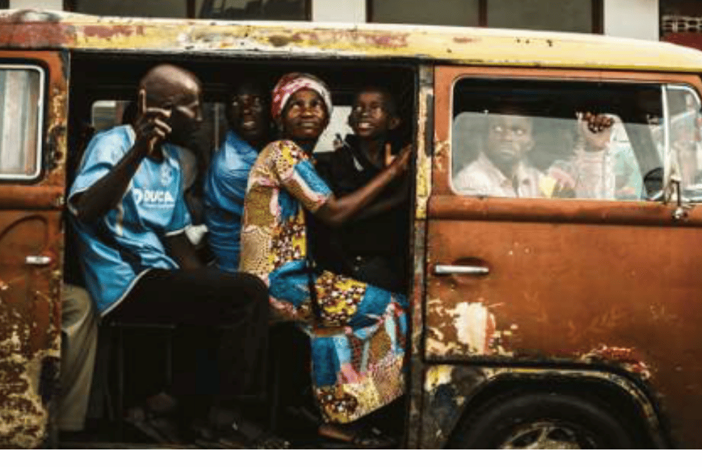 Fotoserie „Moving Kinshasa“ 2017, @ GRASSI Museum für Völkerkunde zu Leipzig, Foto: Azgard Itambo.