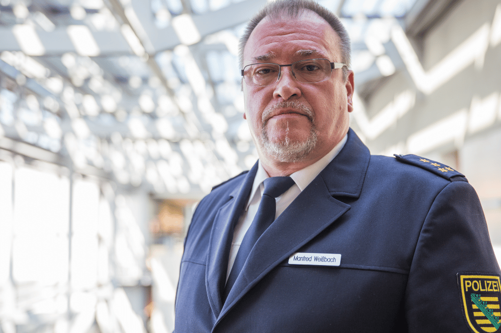 Manfred Weißbach. Quelle: Sächsisches Staatsministerium des Innern