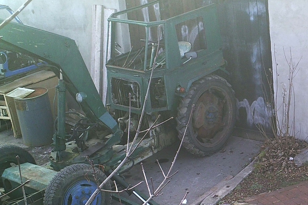 Der gesuchte Bagger. Foto: Polizeidirektion Leipzig