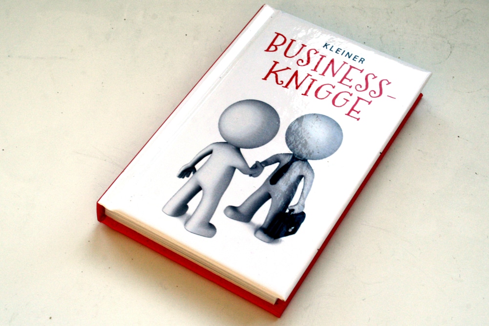 Frauke Weigand: Kleiner Business-Knigge. Foto: Ralf Julke