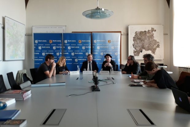 Pressekonferenz im Neuen Rathaus. Foto: René Loch