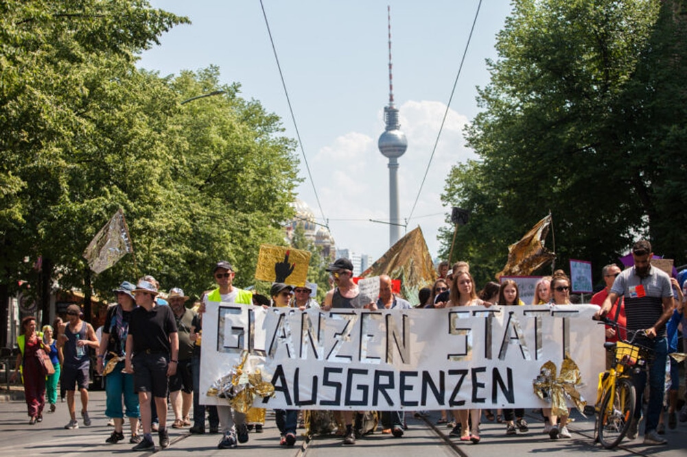 Demonstration der Vielen in Berlin. Foto: Die Vielen e.V.