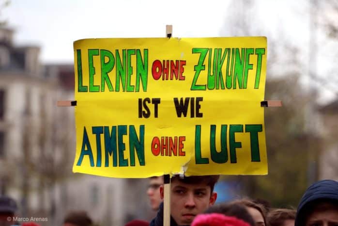 Fridays-for-Future-Demo im April 2019. Foto: L-IZ