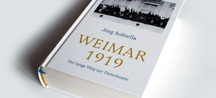 Jörg Sobiella: Weimar 1919. Foto: Ralf Julke