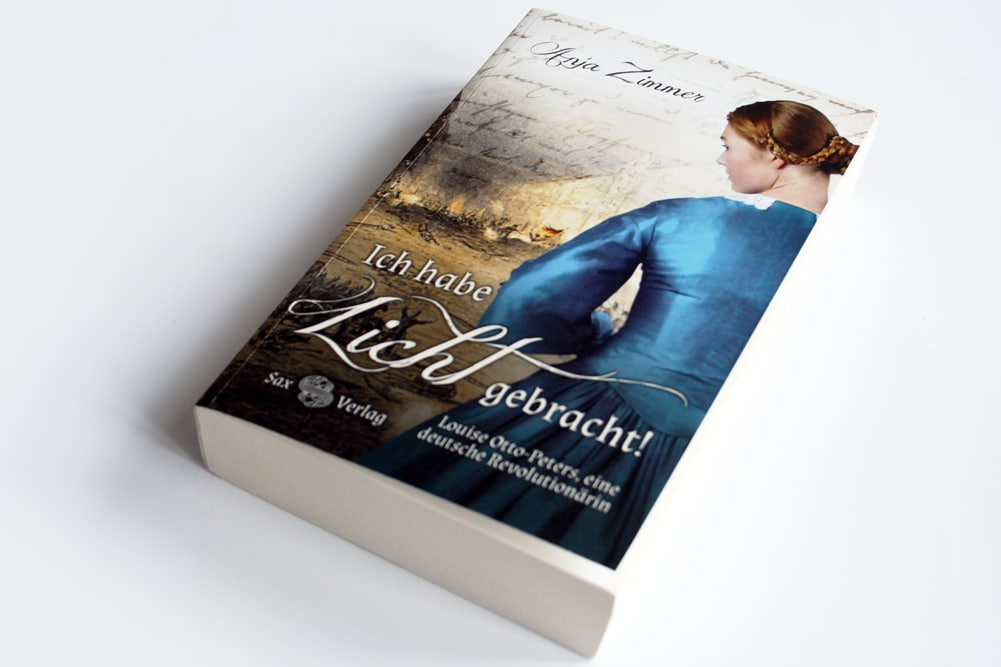 Anja Zimmer: Ich habe Licht gebracht! Foto: Ralf Julke