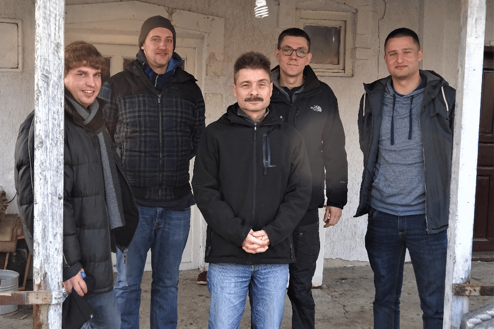 „Das Vereinsteam“ (v.l.n.r.): Michael Eichhorn, Maximilian Schöpe, Ralph Rüdiger, Robert Kießling, Ricky Burzlaff © vvf-international