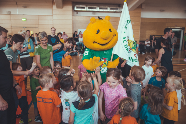 10. Sparkassen-Sportikus-Familien-Olympiade. Quelle: SC DHfK Leipzig