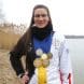 Fünf Medaillen brachte Alisa Fatum aus Murmansk mit. Im Kulkwitzer See hatte sich die Schwimmerin auf die WM vorbereitet. Foto: Jan Kaefer