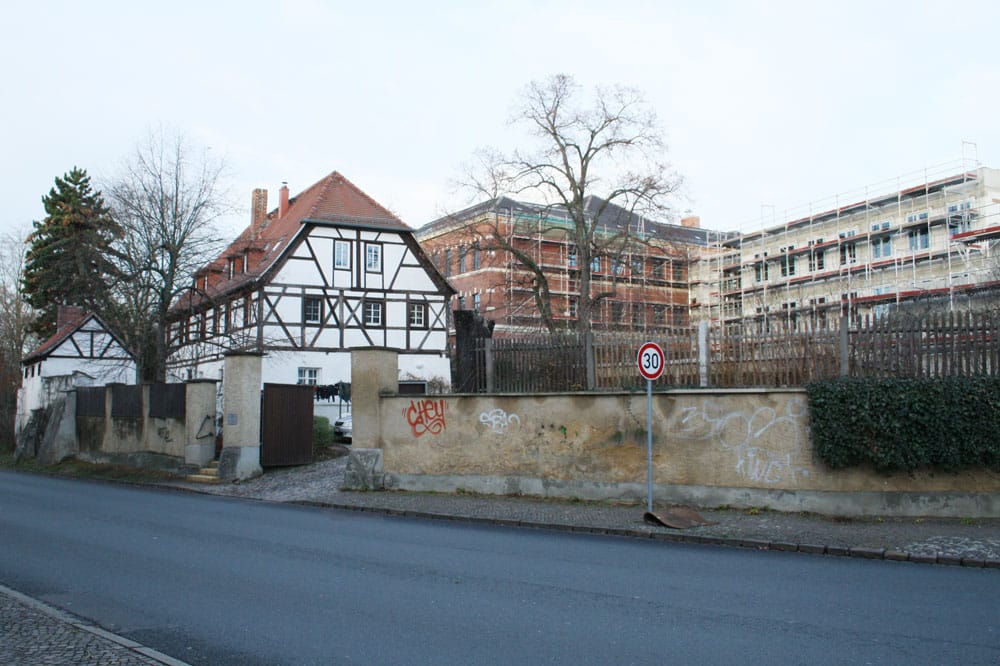 Schulsanierung am Standort Opferweg in Wahren. Foto: Ralf Julke