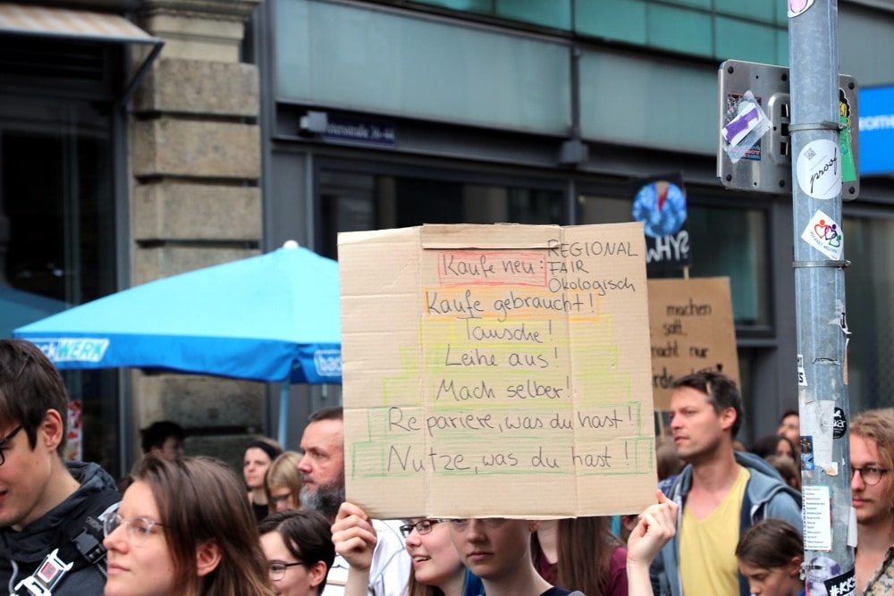 Einfache, praktische Regeln, um auch privat etwas für den Klimaschutz durch Konsumreduktion zu tun. Foto: L-IZ.de