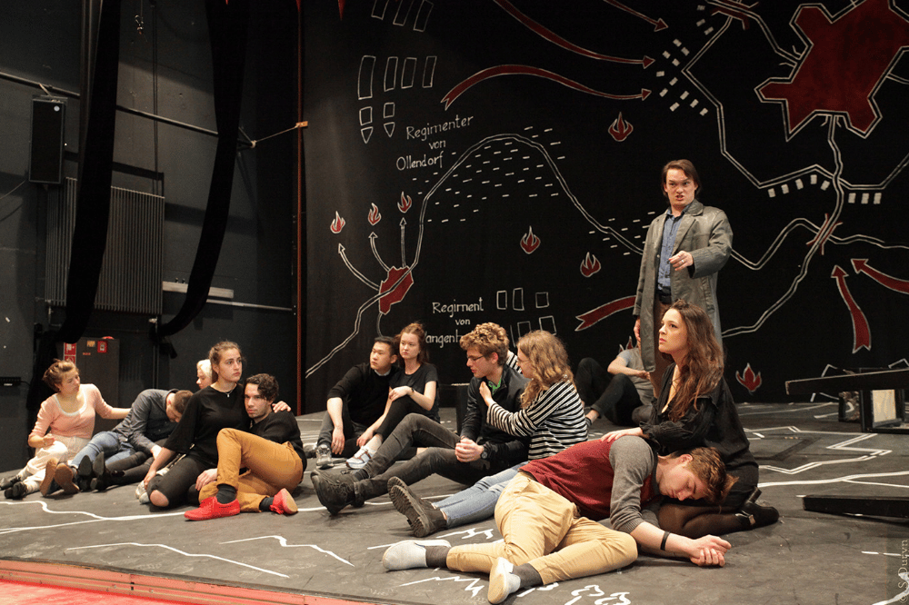 Bettelstudent, Probe © Siegfried Duryn