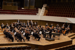 Das Leipziger Lehrerorchester unter Leitung von Gerd-Eckehard Meißner. Foto: Ilja Claus