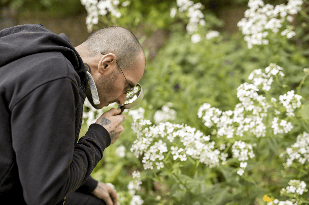 Mark Benecke setzt sich für den Insektensommer ein © Tomas Rodriguez/NABU