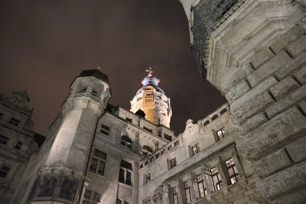 Der Wahlkampf um das hohe Haus läuft noch bis 26. Mai 2019. Neues Rathaus, Foto: L-IZ.de
