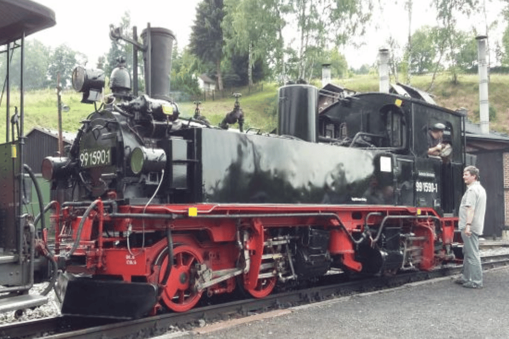 Ein nicht unwesentlicher Teil der Pressnitztalbahn. Foto: M. Hofmann