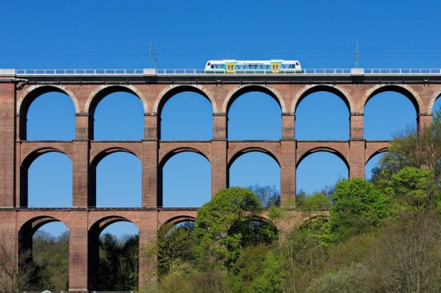 Steinreichste: Göltzschtalbrücke. Quelle: Deutsche Bahn AG