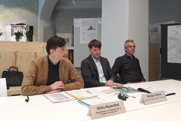 Pressegespräch zum Straßenbaumkonzept. Foto: René Loch