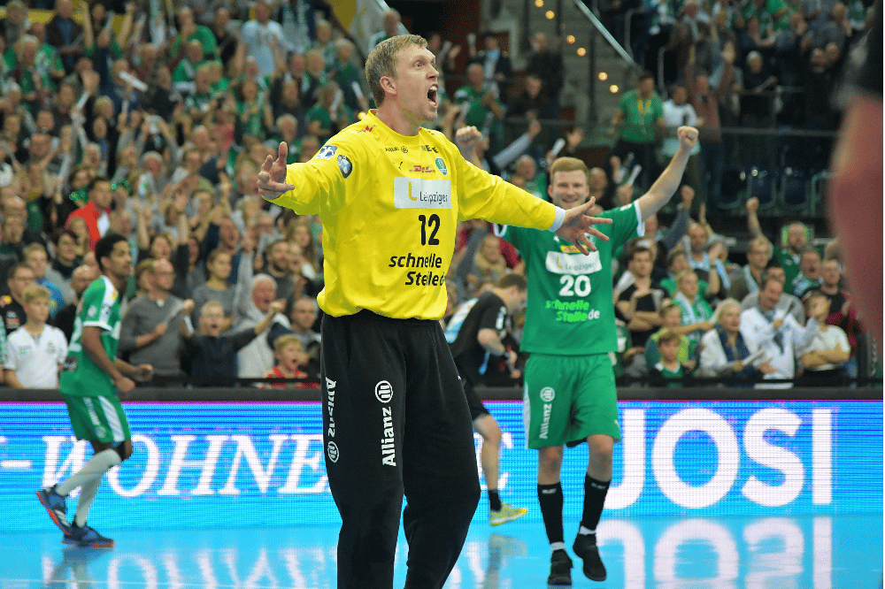 Torhüter René Villadsen. Foto: Rainer Justen