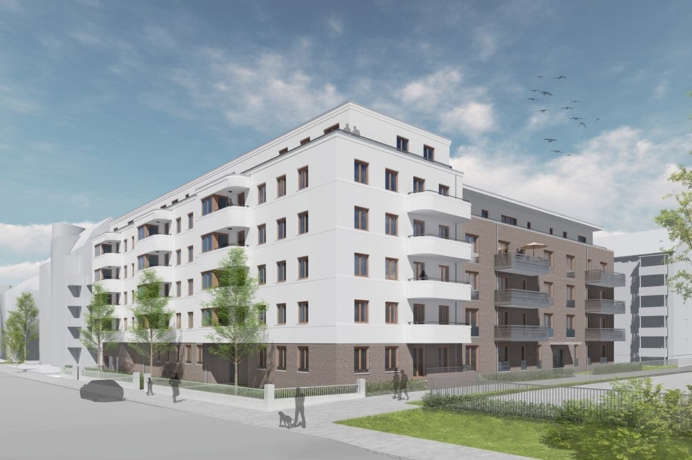 Visualisierung Salomonstraße © UNITAS