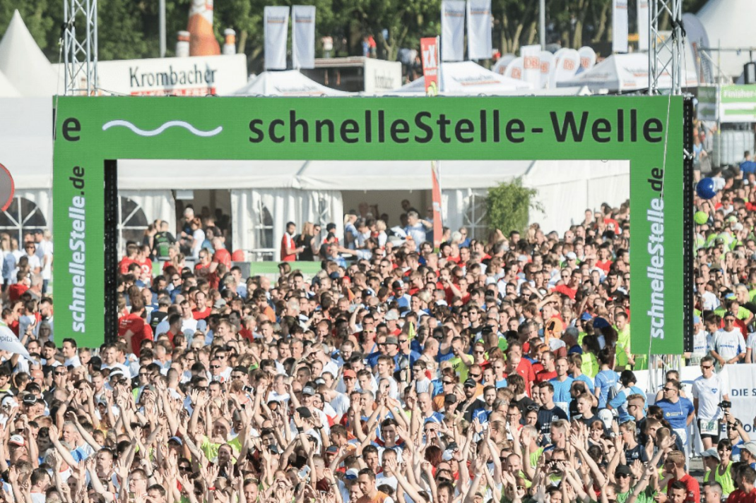 schnelleStelle.de Firmenlauf. Quelle: Die Sportmacher GmbH