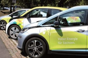 E-Autos als Dienstwagen. Quelle: SAENA GmbH