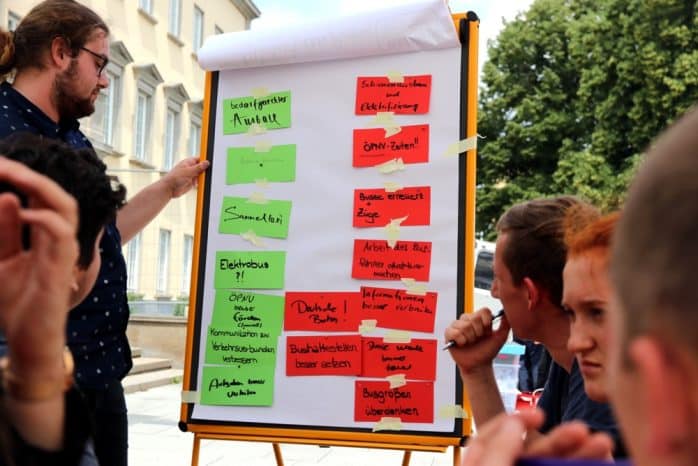 Konkrete Vorschläge wie auch aus allen anderen Arbeitsgruppen. Foto: L-IZ.de