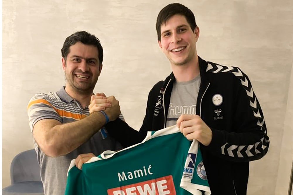 Marko Mamic und Karsten Günther. Foto: SC DHfK