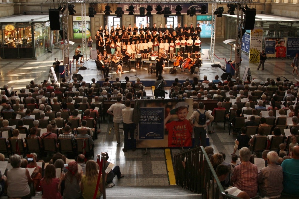 Mitsinkonzert. Quelle: Soziokulturelles Zentrum die naTo
