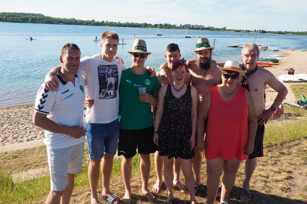 Viggo und Fans. Quelle: SC DHfK