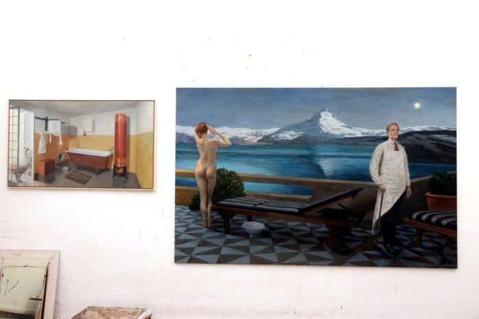 Zwei Bilder, die auf der Ausstellung h&auml;ngen sollten - mehr PR konnten sie kaum bekommen. Foto: L-IZ.de