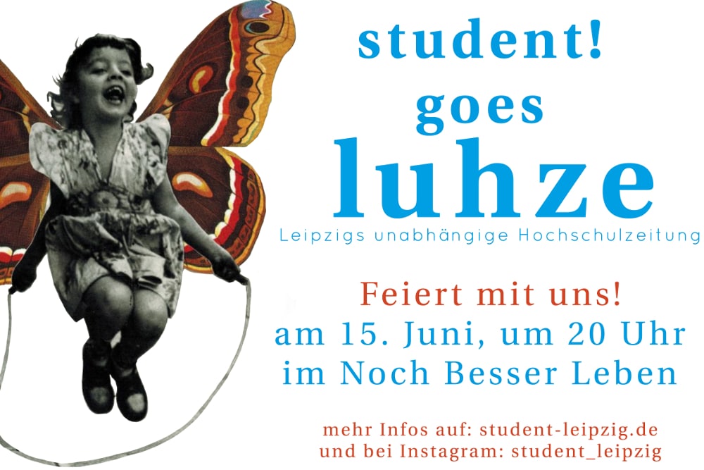 Party am Samstag, den 15. Juni. Grafik: student!