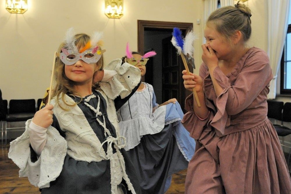 Bach-Museum Leipzig, Tanzkurs im historischen Sommersaal. © Jens Volz